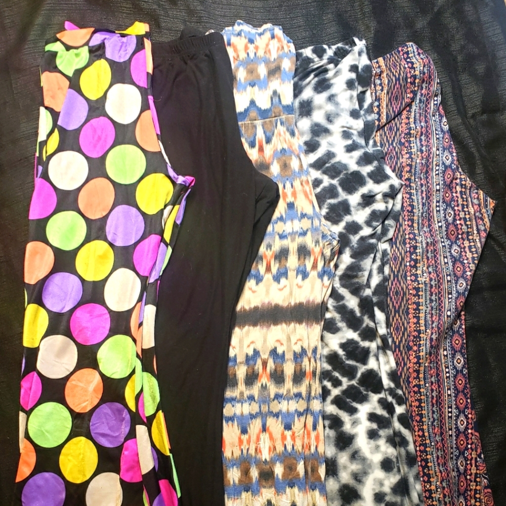 Yoga Pants Bundle 5 Pair